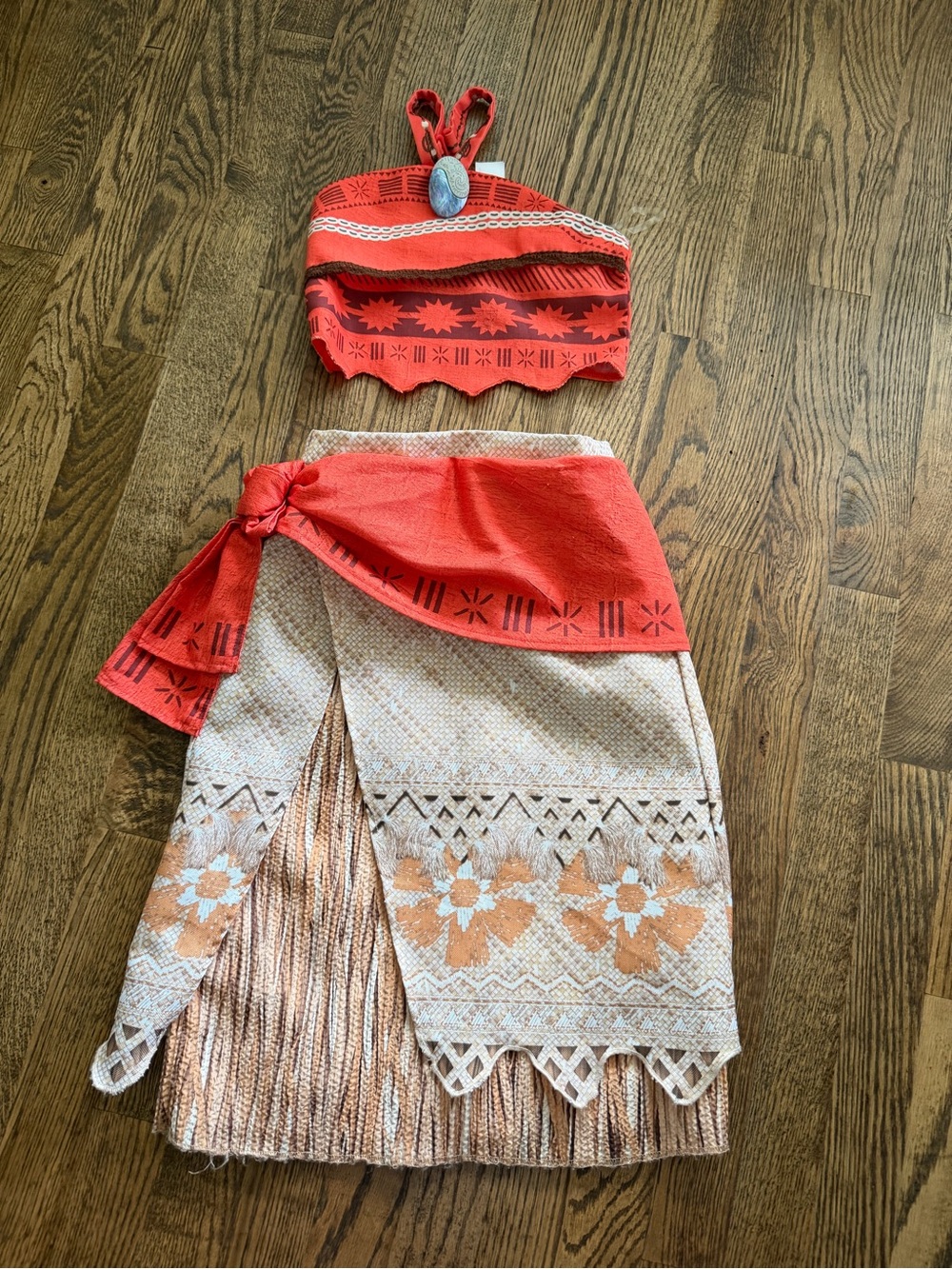 Disney Red Moana Two-Piece Set